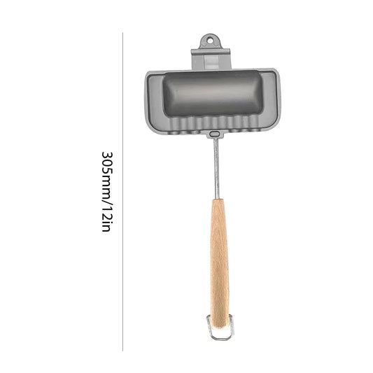 Elevate Your Cooking with the Hot Dog Toaster Double-Sided Non-Stick Pan – Perfect for Home and Camping!